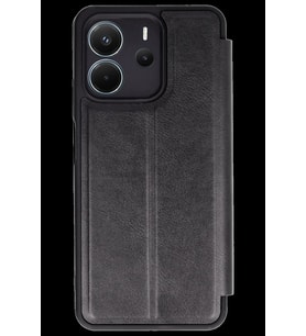 Pilelistore   Xiaomi Redmi Note 14 4G Kılıf Flip Cover - Siyah