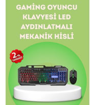 Mey İthalat® Klavye Mouse Seti Pg8018 – Dayanıklı Tuşlar, Hızlı Komut