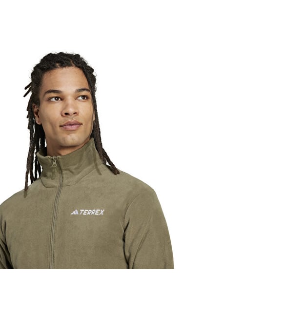 adidas Terrex Mt Ess Fz Fl Erkek Outdoor Ceketi JP0796 Haki