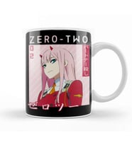 Zero Two Kupa Bardak Porselen