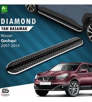 S-Dizayn Nissan Qashqai Diamond Krom Yan Basamak 173 Cm 2007-2014