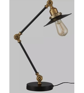 mylights masa lambası okuma lambası akrobat akrobat masa lambaı okuma lambası (Siyah)