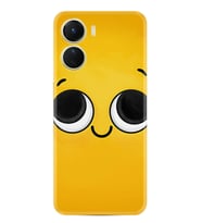 Vivo Y16 Kılıf Resimli Desenli Silikon Platinium Series Yellow 1831