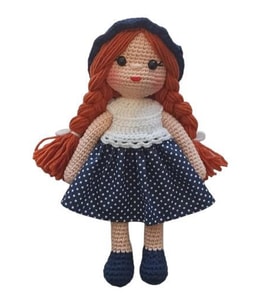 Lina Bebek Amigurumi Organik Oyuncak