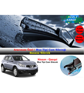 Nissan Qashqai Muz Silecek Takımı J10 2006-2013