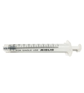 Risus İğnesiz Enjektör 1 Ml Luer Lock Steril 200 Adet