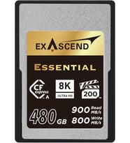 Exascend 480Gb Essential Cfexpress Tip A Hafıza Kartı (Çok Renkli)
