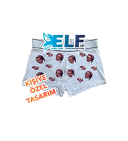 Kişiye Özel Resim Baskılı Boxer (Standart)