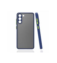 Samsung Galaxy S21 FE Uyumlu Kılıf Zore Hux Kapak (Lacivert)