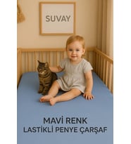 Bebek Lastikli Çarşaf %100 Pamuklu Penye Park Yatak 60x120 70x110 70x120 70x130 70x140