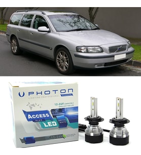 Volvo V70 Led Xenon Kısa Far Ampulü H7 Access Yeni Seri Beyaz 2001-2005
