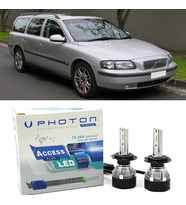 Volvo V70 Led Xenon Kısa Far Ampulü H7 Access Yeni Seri Beyaz 2001-2005