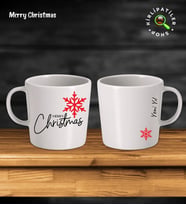 KirliPatiler Taş Kupa Fincan Üzeri Yeni Yıl Noel Baskılı (Model 8)