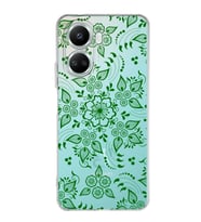 Huawei Nova 10 Se Uyumlu Kapak Nostalji Desen Tasarımlı Şeffaf Silikon Kılıf