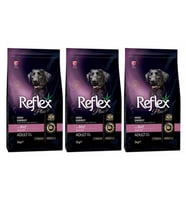 Reflex Plus Yüksek Aktiviteli Dana Etli Yetişkin Köpek Maması 3 Kg 3 Adet