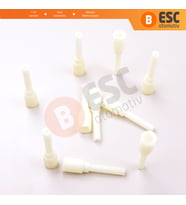 10 Adet Cam Kriko İndirme Kaldırma Mekanizma Kablo Ucu Halat Dübeli Tip BCP040