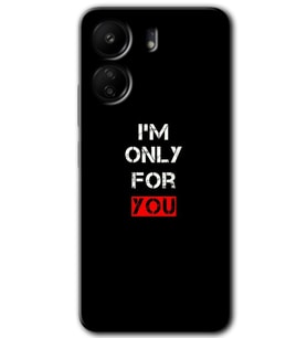 Xiaomi Redmi 13C Kılıf HD Desen Baskılı Kılıf - For You