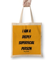 Andy Warhol Quotes Gift Bez Çanta Uzun Saplı