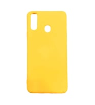 P40 Lite E ile Uyumlu Cappy Silikon Kılıf Sarı