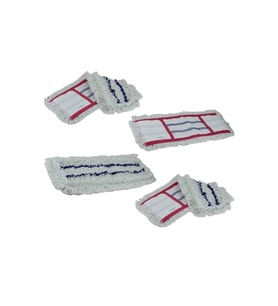 Yumuşak Pamuklu Nemli Mop Seti 5'li 60cm 120gr, Temizlik İçin Ideal