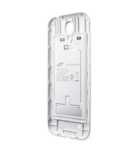 Galaxy S4 ile Uyumlu Kablosuz Şarj Destekli Kapak Beyaz EP-CI950IWEGWW