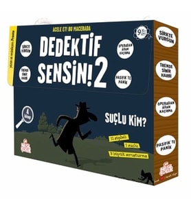Dedektif Sensin 2 (4 Kitap)