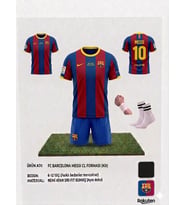 2010/11 Sezon Messi Barcelona. Çocuk Forma Takımı