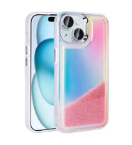 Apple iPhone 14 Kılıf Airbagli Renkli Arka Yüzey Boncuk Tasarımlı Zore Kumul Kapak