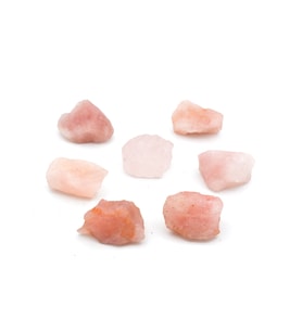 HAKİKİ DOĞAL PEMBE KUVARS TAŞI KAYA PARÇASI 1.KALİTE