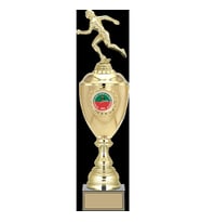 ODAK KUPA - Figürlü Kupalar - Atletizm Kadın Figürlü Kupalar FG-079 B - 49 cm