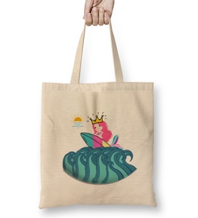 Mermaid Sea Queen Bez Çanta Uzun Saplı