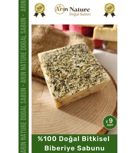 #biberiyesabunu Güzel Kokulu El Yüz Saç Vücut Orijinal Bitkisel Doğal Biberiye Sabunu 120g - 9 Adet