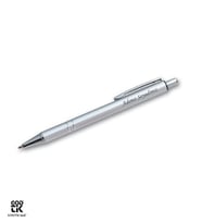 Kişiye Özel Gümüş Renk Metal Tükenmez Kalem GDTK-904142