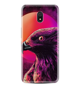 Xiaomi Redmi 8A 8 Pro 9C 9T 10C 11T Pro Kılıf Desenli Silikon Red Eagle 1752