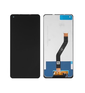 Samsung Galaxy A21 A215F ile Uyumlu Oled Ekran Dokunmatik (Siyah)