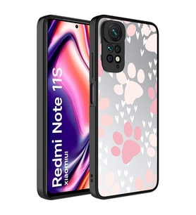 Xiaomi Redmi Note 11S Global Kılıf Aynalı Desenli Kamera Korumalı Parlak Zore Mirror Kılıf Pati