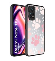 Xiaomi Redmi Note 11S Global Kılıf Aynalı Desenli Kamera Korumalı Parlak Zore Mirror Kılıf Pati