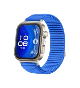 Uray store Huawei Fit 4 Braid Kordon - Mavi