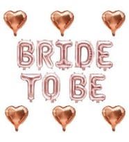 Rose Gold Bride To Be Kalp Set