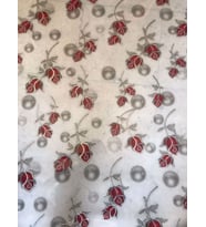 polset Şeffaf Desenli Masa Örtüsü 80cm X 80cm 1.8mm Pvc Masa Örtüsü Koruyucu (Çok Renkli)
