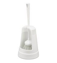 Omnisoft FLR F026 Plastik Klasik Wc Klozet Tuvalet Fırçası Beyaz