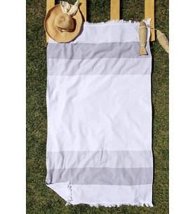 %100 Pamuk Outlet Püsküllü 70X140 Plaj Havlusu