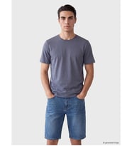 LCWAIKIKI Classic Mavi Regular Fit İnce Kumaş Tişört /03