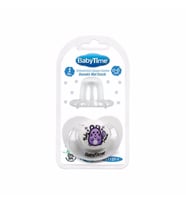 Babytime Bt137 Silikon Damaklı Emzik No 1 - Beyaz