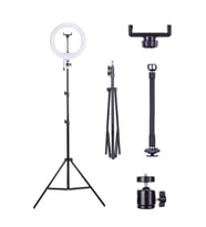 12" Tripod Ring Light, Video, Selfie, Makyaj, Tiktok, Stüdyo Işığı