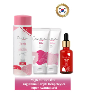 C'enta Beauty Yağlanma Karşıtı Süper Avantaj Seti - Cica Set