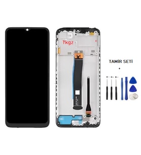 Xiaomi Redmi 10C Uyumlu Lcd Ekran Dokunmatik Servis Lcd ÇITALI + TAMİR SETİ