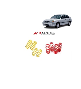 hyundai accent admira 2001.2005 apexi 4.cm spor helezon yay
