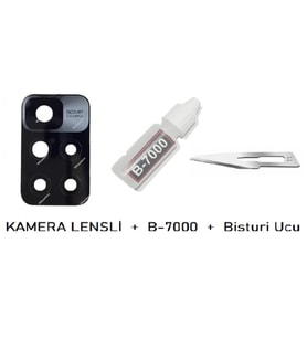 Xiaomi Redmi 10 - 2020 Arka Kamera Lensi CAM + B-7000