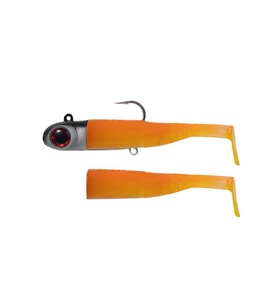 Seabor Lily Shad 125gr Silikon Yem ORANGE UV